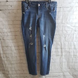 Old Navy Women's Rock Star Destroyed Jeans